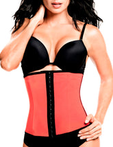 TrueShapers 1061 Latexfreier Workout-Taillenmieder, Farbe Koralle